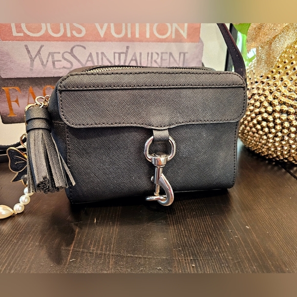 Rebecca Minkoff Mab Camera Crossbody Bag with Tassel. - Picture 2 of 10
